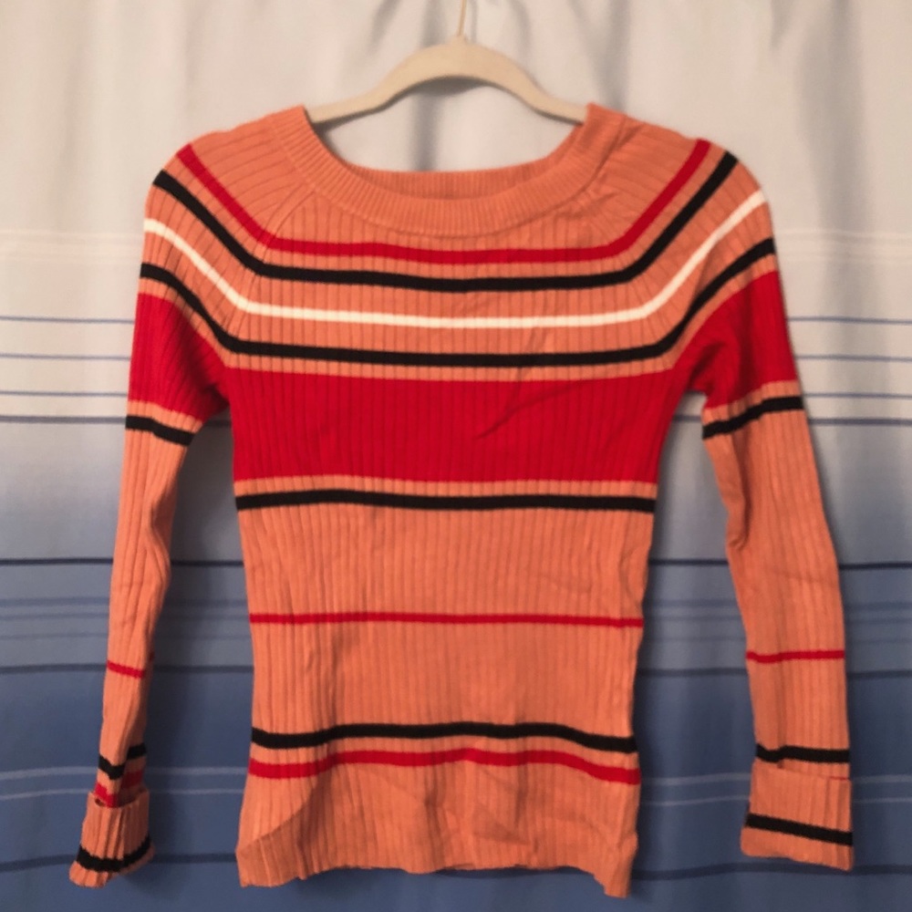 Express STRIPED SWEATER